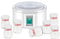 Yaourtière numérique,Yaourtière Pratique et compacte,Machine à Yaourt Automatique,Doublure en Acier Inoxydable,Fermentation à température constante,avec 7 Tasses de Service.