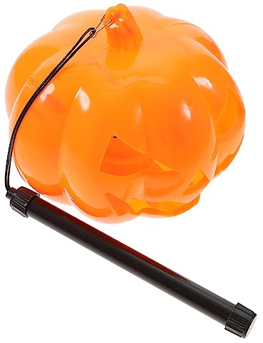 Zerodeko Halloween Kürbis Laterne Mit Led Licht Hohle Kürbis Lampe Für Zuhause Dekoration Party Ornament Beleuchtung Für Halloween Zimmer Deko