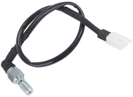 Motorcycle Interrupteur D'éclairage Hydraulique de Freinage, Boulon et Bouchon Creux Inclus, Adaptés à, Interrupteur de Frein Hydraulique à Moto, Système de Freinage (Filament