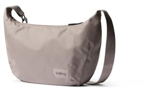 Bellroy Laneway Crescent Bag 2.5L, Mini Crossbody Bag - Fawn | 2.5L everyday mini crossbody bag with plenty of pockets and an adjustable strap