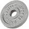 GORILLA SPORTS® Hantelscheiben - Set/Einzeln, 0,5/1,25/2/2,5/5/10/15/20/25/30 kg Gewichte, 30/31 mm, Gusseisen, Silber/Schwarz - Gewichtsscheiben, Bumper Plates