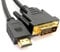DVI-D 24+1 Mâle Vers HDMI Digital Vidéo câble Cordon Plaqués Or 1 m [1 mètre/1m]