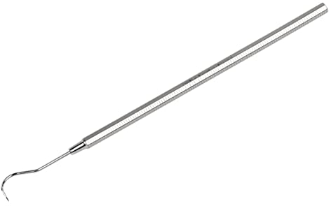 REMOS Sonde aus rostfreiem Edelstahl mit Federstahlspitze 15 cm gebogen