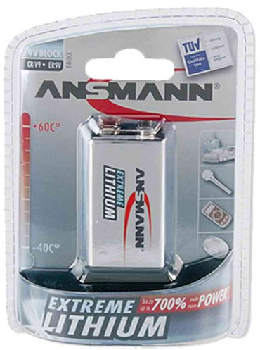 1 Ansmann Lithium 9V-Block Extreme