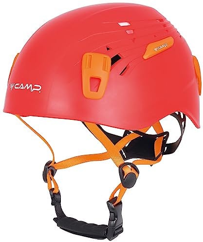 C.A.M.P. Titan-Small, Casco Unisex Adulto, Rosso, 48-56 cm