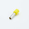 edi-tronic Aderendhülsen isoliert 6mm² 100 St. E-6mm² gelb