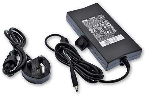 Dell XPS 15 9530, XPS 15 9550 130w AC Adapter Charger + UK Power Cable 6TTY6