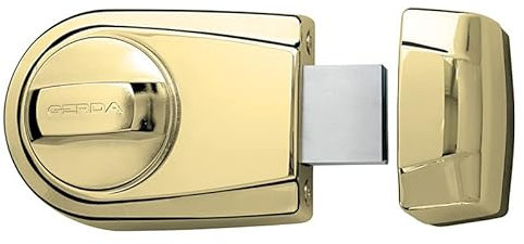 GERDA G200 Einzylinder-Felgenschloss (poliertes Messing)