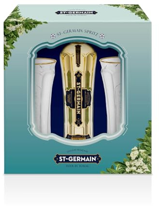 St germain Coffret liqueur + 2 verres - La bouteille de 20cl