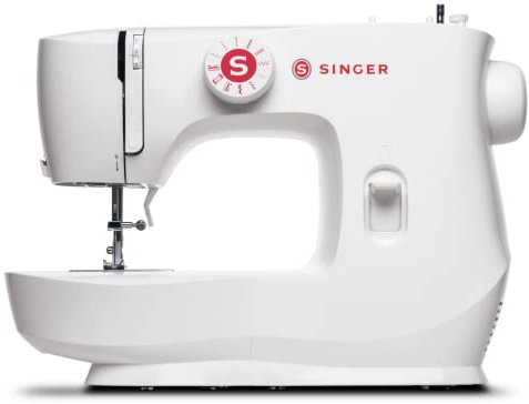 SINGER MX60 Lightweight & Portable Sewing Machine with Accessory Kit & Foot Pedal | 57 Stitch Applications, LED Light & 4-step Buttonhole | Great for Crafts & Mending