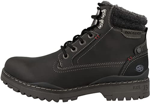 Dockers by Gerli Herren Schnürboots 47LY101 Schwarz 45