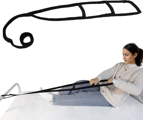 Bed Ladder Assist, Bed Ladders for Seniors, Bed Pull Up Ladder with Handles | Adjustable Bed Rope Ladder Strap, Bed Ladder Mobility Aid for Elderly, Adult, Pregnant, Injury, Handicap