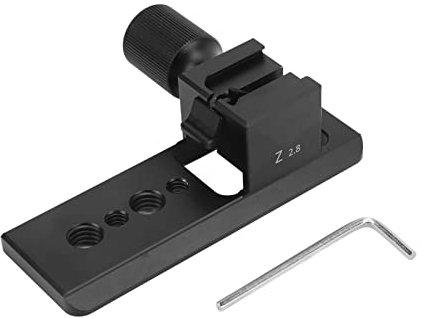 VBESTLIFE Objektivkragen-Ersatzfuß, Stativhalterungsringe Ständerbasis für Nikon Z Mount 70‑200 Mm F2.8 Objektiv, Integrierte Arca Fit-Schnellwechselplatte für Stativ-Kugelkopf