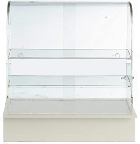 Melody Jane Puppenhaus Vitrine Store Theke Weiß Miniatur Shop Möbel 1:12