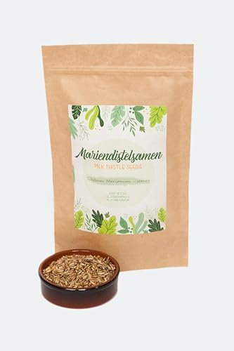 IGART Semi di Cardo Mariano 2.5kg | Cardo Naturale | Tè alle Erbe | Tè al Cardo Mariano | Silybum Marianum | Cardo Mariano Tisana