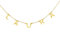 Rubsmao Personalised Name Necklace,18K Gold Plated Initial Choker Custom Letter Necklace for Women Birthday Gifts for Girls