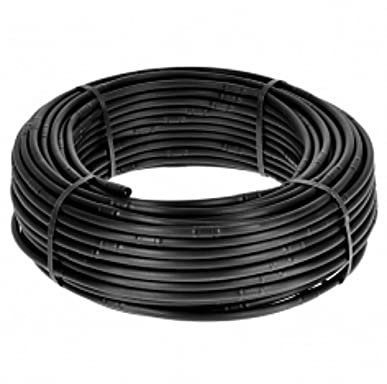 Mugar- Tubería de Riego por Goteo con Goteros cada 40cm Negra para Agricultura- 16mm de Diámetro En Rollos de 100 Metros