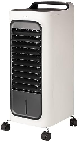 ARDES - ARCF02 Circolatore Raffrescatore e Riscaldante TAO con Telecomando, Comandi Touch e Display - Raffrescatore Evaporativo 3 Velocità con Oscillazione Alette e Filtro Antipolvere - Trasportabile
