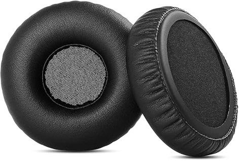 DowiTech cuscinetti auricolari professionali per cuffie di ricambio compatibili con le cuffie Pioneer SE-MJ553BT MJ553BT(Nero)