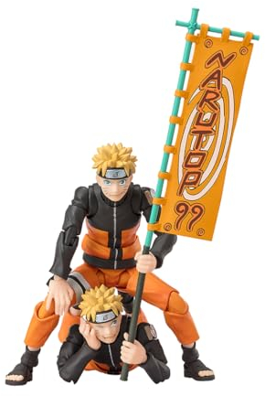 Bandai TAMASHII NATIONS - Naruto - Naruto Uzumaki - NARUTOP99 Edition Spirits S.H.Figuarts Action Figure