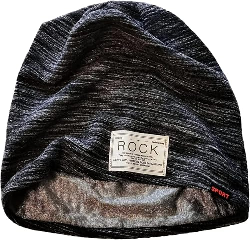 AMUCK EMF Protection Beanies Cap, Unisex Faraday Hut, Mikrowellenstrahlung blockierende Stretchkappe, Schwarz , One size