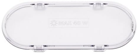 easyPART Kompatibel/Ersatz für Beko 9189204708 Lampenabdeckung für Dunstabzugshaube