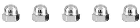 5 Pcs Acorn Cap Nuts, M16 Stainless Steel Hex Dome Cap Nut for Screws and Bolts
