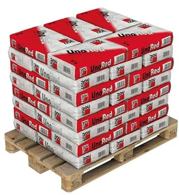 40 x Baumit Gips-Haftputz UnoRed für Küchen und Bäder 25 kg - Gips-Haftputz für schwierige Untergründe, optimale Glätteigenschaften, für Mauerwerk aller Art, für Wände und Decken im Innenbereich.