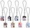 BEEFLYING 8 Stück süße Handyanhänger Kawaii Herzanhänger Riemen ästhetische Y2K-Handyanhänger Zubehör für Handytasche Schlüsselanhänger Airpods Kamera Geldbörse Dekor (gemischte Farben)