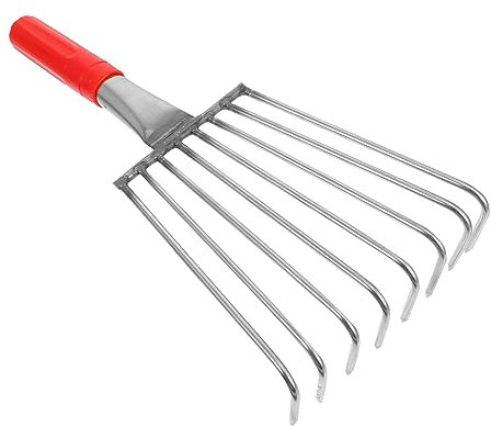 Gogogmee 8 Rastrello Da Mare Utensili Manuali Da Giardinaggio Rastrello Per Il Giardinaggio Piccolo Rastrello Strumenti Per Frutti Di Mare Rastrello In Stile Rastrello Per Foglie Strumento