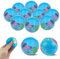 Sprinlot Stressbälle Spielzeug, 12 Stück Antistressball Weltkugel, 6CM Squeeze Bälle, Anti Stress Bälle, Mini Globus Stressball, Anti Stress Geschenke Kinder Erwachsene