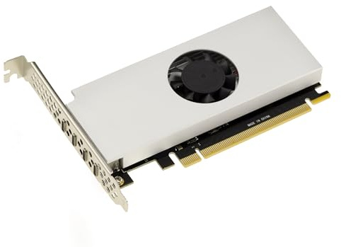 KALEA-INFORMATIQUE PCIe x16 4-Port USB 3.2 Gen 2x2 20G Typ C CHIPSET ASM3242 Controller-Karte, High- und Low-Profile Machine Vision Capture Card.