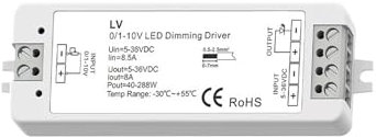 Variateur 1-10v basse tension, variateur 0-10V avec télécommande, panneau mural T18, variateur tactile(LV Driver Only)