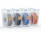 YOOPAI Filament Aufbewahrungsbox - 4 Pack Filament Container für 3D Druck Filament Versiegelung und Schutz - Tragbare Aufbewahrung mit Trockenmittel&Etiketten, wasser- und staubdicht 4.0L