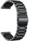 MENGKE Cinturini in acciaio inossidabile adatti for Garmin Forerunner 55 245 645m Smart Watch Band Braccialetto in metallo Braccialetto adatto for approccio S40 S12 S42. Correa.(Style 1 Black,For Fore
