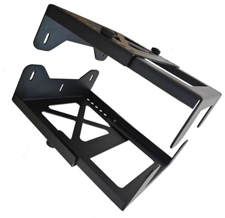 Laptop-Halterung für unter dem Schreibtisch, Regal, Schutzhalterung, Computerständer für Desktop-PC, NAS, CPU, Heimserver, multifunktional