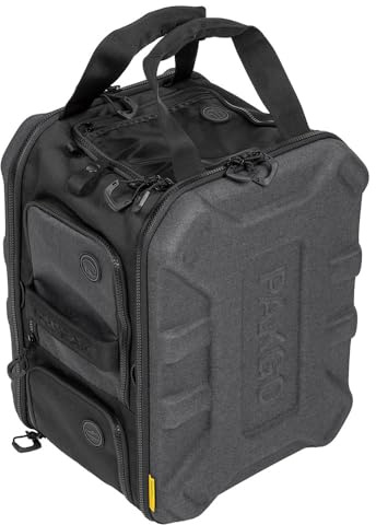 Topeak Pakgo GearPack II Bicycle Bag, Black, Padded Polyester Transport Bag for Bicycle Accessories, Tools, Helmet and Bikepacking Equipment