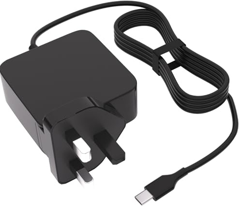 Cabuty 65W USB C Charger Compatible with JBL Extreme 3 4,Charge 4/5/6, Flip 5/6/7, Pulse 4/5, Clip 4/5, GO 3/4, Bluetooth Speaker Type C PD Fast Charging Power Supply Adapter