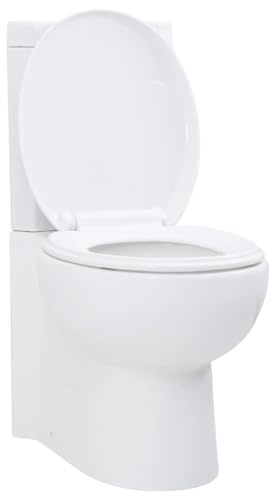 Genérico Inodoro WC de Esquina cerámica Blanco,Bricolaje,Fontanería,Piezas para fontanería,Baños y bidés,Baños,141133