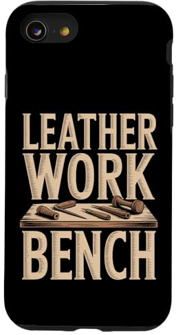 Outils d'établi en Cuir Vintage Workshop Coque pour iPhone SE (2020) / 7/8