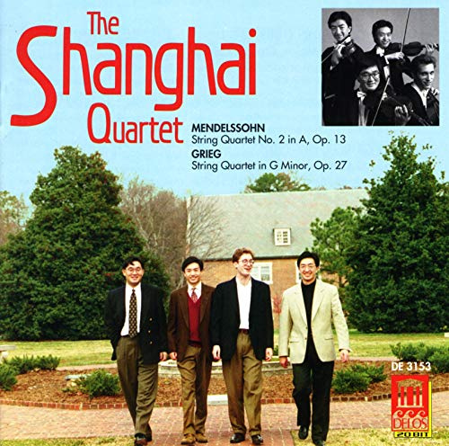 Mendelssohn: Quartet No. 2 in A, Op. 13 / Grieg: Quartet in G minor, Op. 27