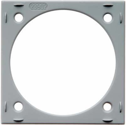 Aufbau-Distanzring Integro grau glänzend BERKER 918252506