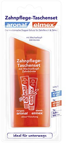 Aronal und Elmex Zahnpflege-Taschenset, 1 St. Set