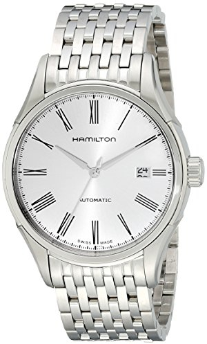 Hamilton Herren Analog Automatik Uhr mit Edelstahl Armband H39515154