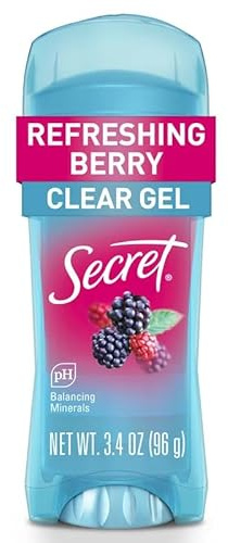 Secret Scent Expressions Crystal Clear Gel Antiperspirant & Deodorant So Very Summerberry