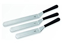 Matfer - Spatule de lissage coudée inox Argenté