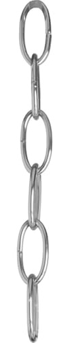 Progress Lighting P8757-15 Traditional Chain Collection Finish, 120.00 inches, 10', Polished Chrome