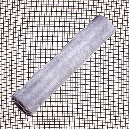 Saturnia 1190310 Fliegengitter verzinkt, Rolle mit 25 m, 16 x 16/100 cm