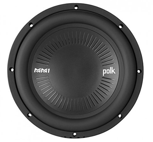 Polk Audio MM1042SVC, MM 10 Single 4 Ohm Voice Coil Car Marine, ATV Subwoofer