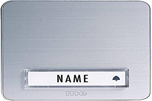 m-e modern-electronics 41080 Funkklingel Sender, Silber